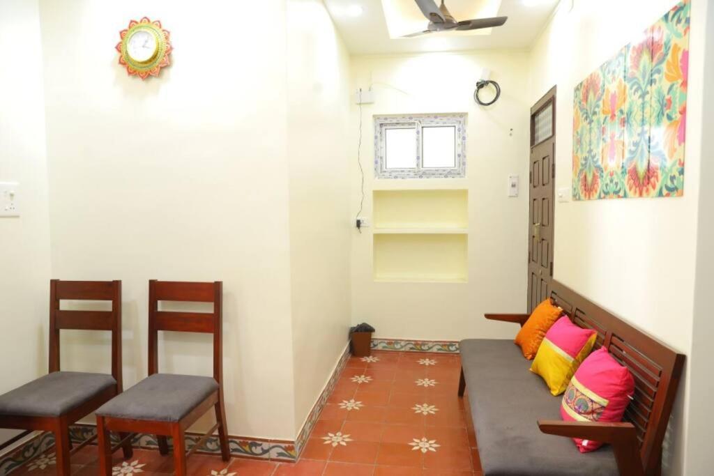 Heritage Home With 3 Bed/3 Bath With Kitchen In A Residential Neighborhood. Madurai Exterior foto